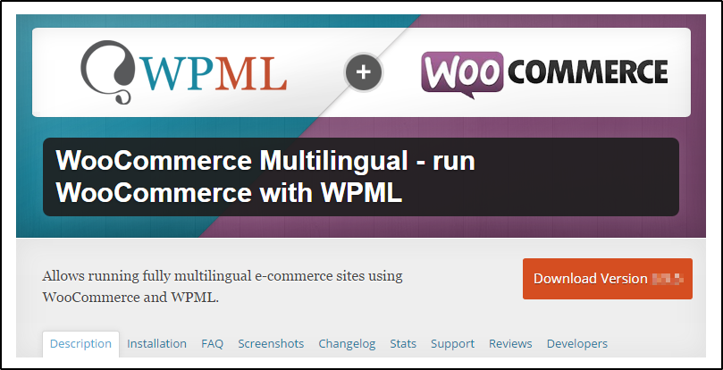 woocommerce multilingual plugin